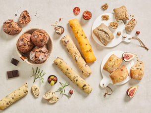 selection of breads