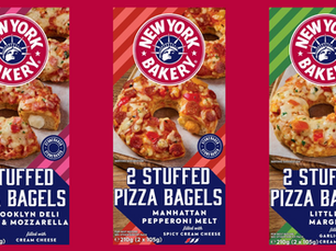 New York Bakery brings stuffed pizza bagels to the frozen aisle